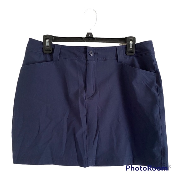 Eddie Bauer Blue Women's Adventurer Skort, Size 10 - Picture 6 of 7